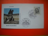 HOPCT PLIC S FDC NR 714 -COMORI CULTURLE -BERLIN DE VEST-1967 GERMANIA -NECIRCULAT