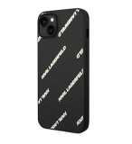 Husa Originala Karl Lagerfeld iPhone 14 Plus- KLHCP14MPGMLKFK, Negru, Piele Ecologica