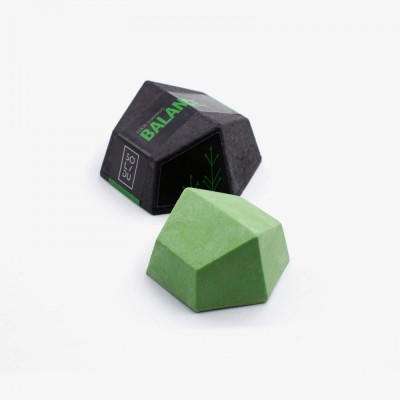 Sampon pentru par gras cu rozmarin si menta, 70g, SOLIDU foto
