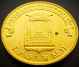 Cumpara ieftin Moneda comemorativa 10 RUBLE - RUSIA, anul 2015 * cod 4233 = UNC - Grozny, Europa