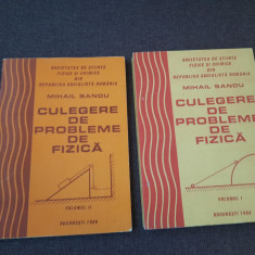 Culegere de probleme de fizica Mihail Sandu- 2 VOLUME