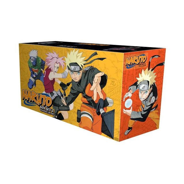 Naruto Box Set 2: Volumes 28-48 with Premium