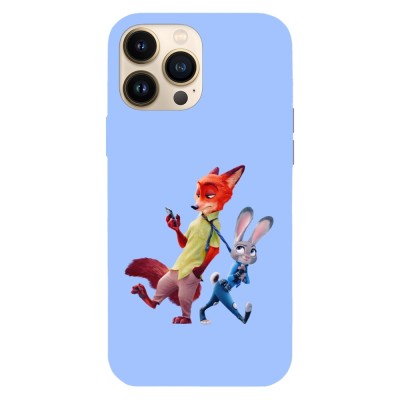 Husa compatibila cu Apple iPhone 11 Pro Max, Viceversa, model Come with me Nick Zootopia , Silicon, TPU foto