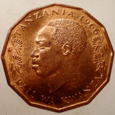 1.927 TANZANIA 5 SENTI 1966 XF
