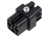 Conector HDC inserturi contact mamă CD PIN 7 7 PE 10A