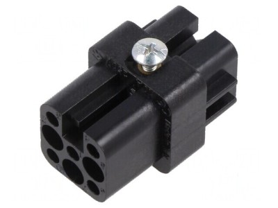 Conector HDC inserturi contact mamă CD PIN 7 7 PE 10A foto