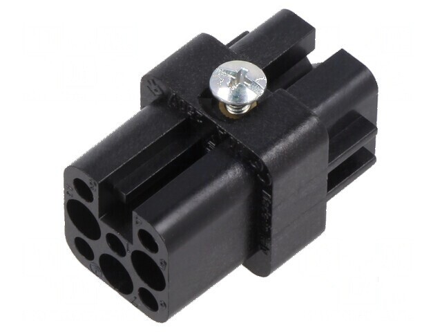Conector HDC inserturi contact mamă CD PIN 7 7 PE 10A