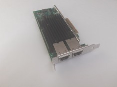 Placa de retea server Dual Port Lenovo 03T8765 49Y7972 Intel X540-T2 10Gb Low Profile RJ45