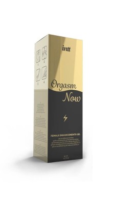 Gel de excitare ORGASM NOW cu tub de 15 ml + cutie foto