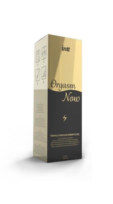 Gel de excitare ORGASM NOW cu tub de 15 ml + cutie