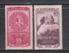 ROMANIA 1954 LP 377 LUNA PRIETENIEI ROMANO-SOVIETICE SERIE MNH, Nestampilat