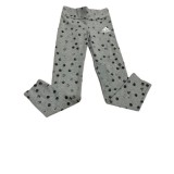 Pantaloni sport fetita , culoarea gri , model buline , marimea 6-7 ani