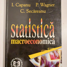 Statistica macroeconomica - Ion Capanu, Pavel Wagner, Constantin Secăreanu