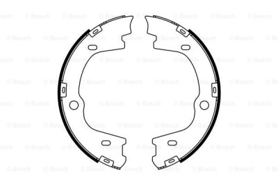 BOSCH 0 986 487 778 Set saboti frana, frana de mana foto