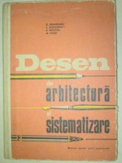 DESEN DE ARHITECTURA SI SISTEMATIZARE de D. PRUNDEANU ... M. PAPAE , 1973