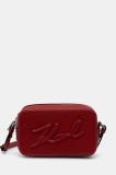 Karl Lagerfeld poseta K/SKUARE culoarea rosu, A1W30040