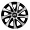 Set 4 capace roti Drift exrta Gri-Negru R16 pentru gama auto Hyundai