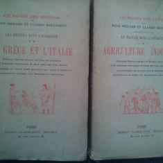 Rene Menard - Le travail dans l'Antiquité. Agriculture - Industrie