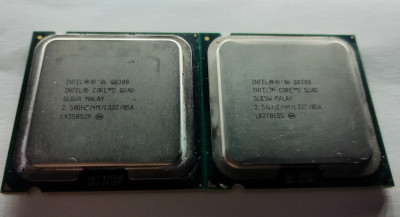 Lot 2 x Procesor Intel Core2 Quad Q8300 2.5GHz, socket 775 foto