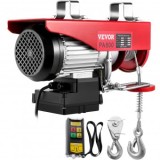 Electropalan Vevor 1450 W, Telecomanda Wi-FI, Inaltime max de ridicare 6/12 m, capacitate 400/800 kg