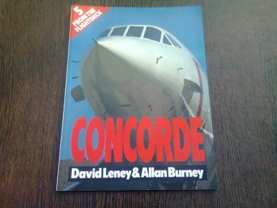 CONCORDE - DAVID LENEY (TEXT IN LIMBA ENGLEZA) foto