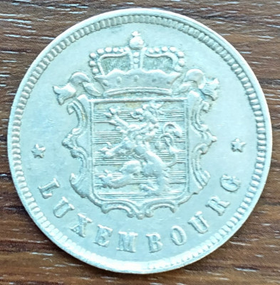 Moneda Luxemburg - 25 Centimes 1927 foto