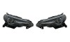 Set faruri tuning SUBARU BRZ, 06.2012-12.2020; TOYOTA GT-86, 06.2012-06.2021, dynamic indicator; H1; negru, transparent; TUNING; halogen,