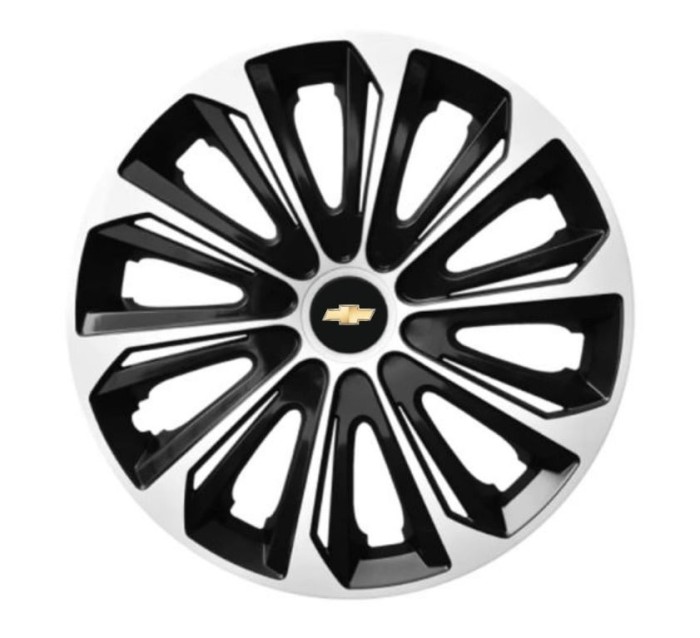 Set 4 capace roti Extra strong silver R15 pentru gama auto Chevrolet