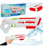 Pistol electric cu apa pentru copii, rezervor de 200 ml, alb