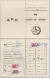 Romania, Carnet de membru A.F.R., Bucuresti, 1988