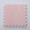 Set 10 Piese Covor tip Puzzle, Spuma EVA, Pufos, 30 x 30 x 1 cm, Roz pudra