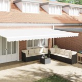 Cadru pentru Marchize de 6 m Alb 5.8x0.2 m