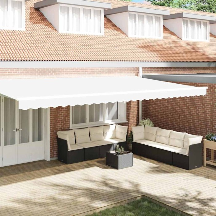 Cadru pentru Marchize de 6 m Alb 5.8x0.2 m