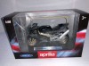 Macheta motocicleta aprilia rsv 1000r neagra 1/18