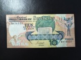 SEYCHELLES 10 RUPII 1989