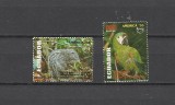 ECUADOR 1993 FAUNA UPAEP PASARI PAPAGALI ROZATOARE