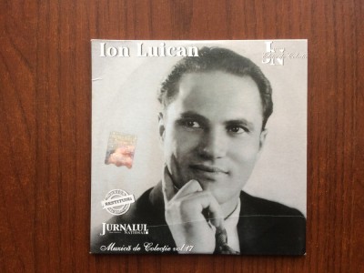 ion luican cd disc muzica populara folclor romanesc de colectie restituiri jurnalul national nr. 17 2007 VG+ foto