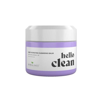 Balsam de Curatare Faciala 3 in 1 cu Acid Hialuronic Hallo Clean 100 mililitri BioBalance foto