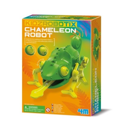 Kit constructie robot cameleon, Chameleon Robot, KidzRobotix, 4M foto