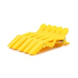 Cleme pentru păr, 5 bucăți, galben