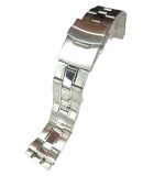 Cumpara ieftin Brățară Metalică Compatibilă Swatch &ndash; 19 mm &ndash; Lungime 19 cm &ndash; Zale Detasabile &ndash;