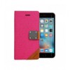 Husa Flip Apple iPhone 6 / 6s Astrum FC Matte Book Roz