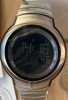 Ceas TCM Tchibo - vibratii, iluminare, alarma, cronometru, timer, bratara metalica, Quartz