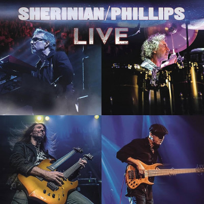Derek SherinianSimon Phillips SherinianPhillips Live, cd foto
