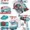 TOTAL - KIT COMBO 20V -4.0Ah - FIERASTRAU CIRCULAR, SLEFUITOR , MASINA DE GAURIT CU IMPACT (INCLUDE PowerTool TopQuality