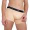 Boxeri Bărbați din Bumbac Elastic - XXL - Bej