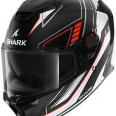 Casca Moto Shark Spartan GT Pro Toryan Mat Negru / Alb / Rosu Marimea S HE1316E-KOS-S