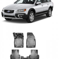 Covorase cauciuc stil tavita Volvo XC70 III (2007-2016)