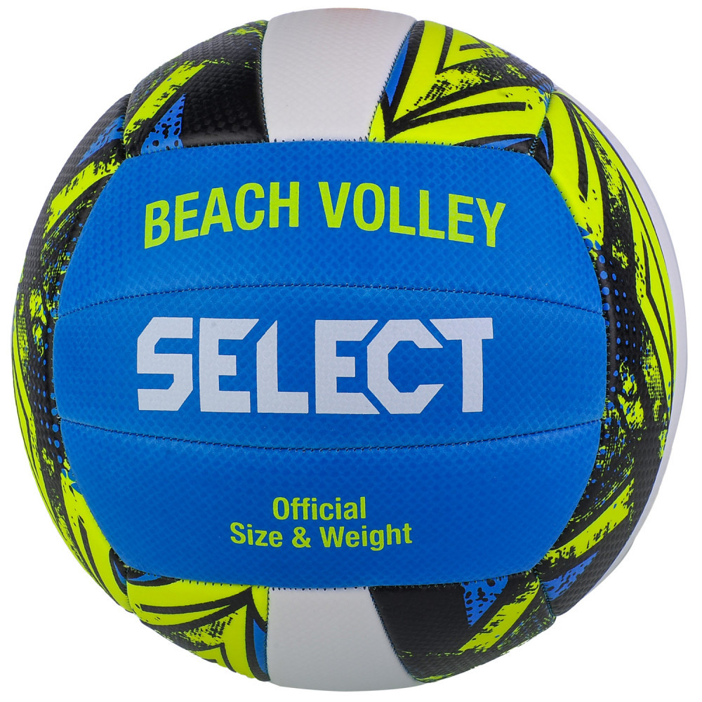Mingi de volei Select Beach Volley v23 Ball BEACH VOLLEY BLU-WHT albastru,  5 | Okazii.ro