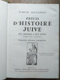 Pr&eacute;cis d&#039;Histoire Juive - Simon Doubnov, 1963